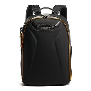 Tumi McLaren Velocity Backpack in Black with Orange Trim